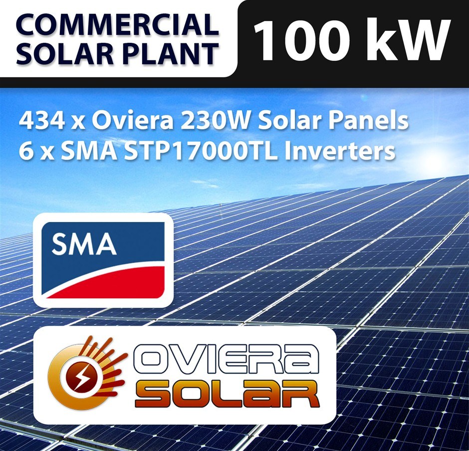 100kW Solar Panels & Inverters $111,661 