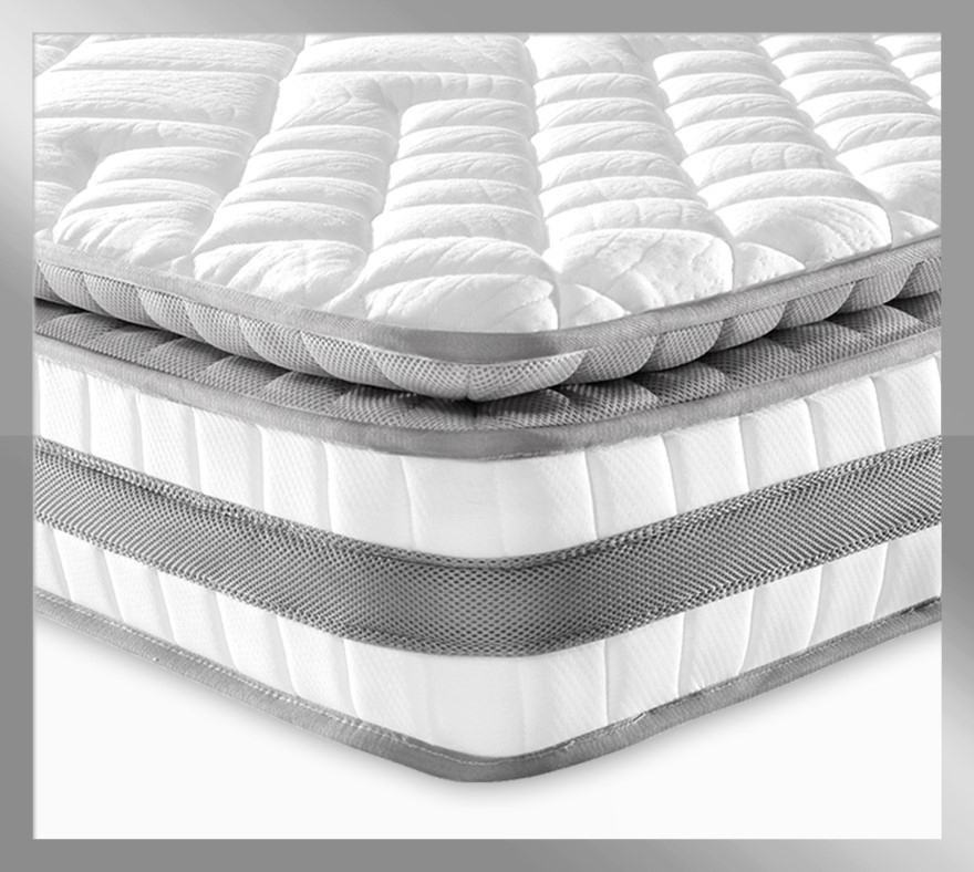 Atlas Platinum Latex Pillow Top Mattress with Firm Edge