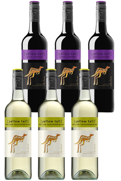Yellowtail SSB & Shiraz Cabernet Mixed P