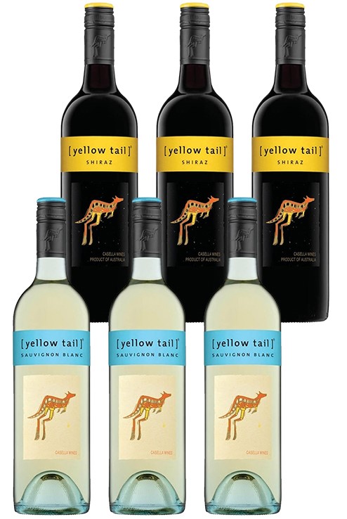 Yellowtail Sauvignon Blanc & Shiraz Mixe