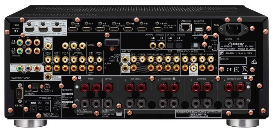 Buy Pioneer Sc Lx K 9 2 Channel Av Receiver Grays Australia