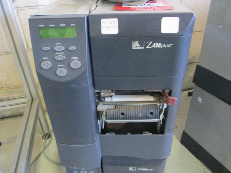 2 x Zebra Z4M Label Printers Auction (1524-3015047) | Grays Australia