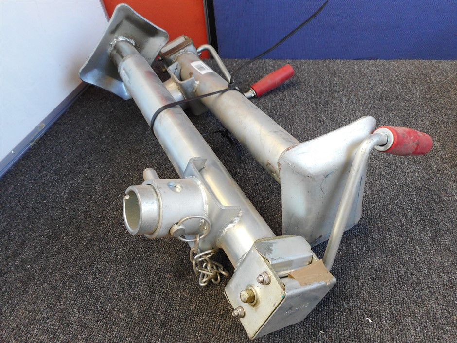 Qty 2 x ALKO Trailer Jacks/ Stands Auction (00555035142) Grays Australia
