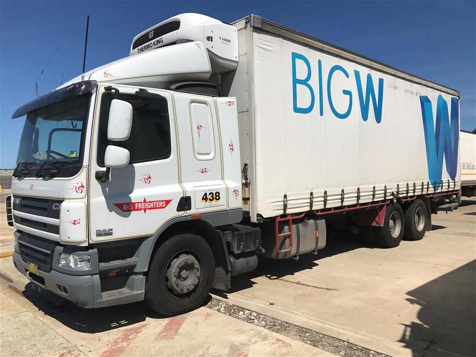2012 Daf Cf7585 6x4 Curtainsider Rigid Truck Auction 0001 5036427 Grays Australia