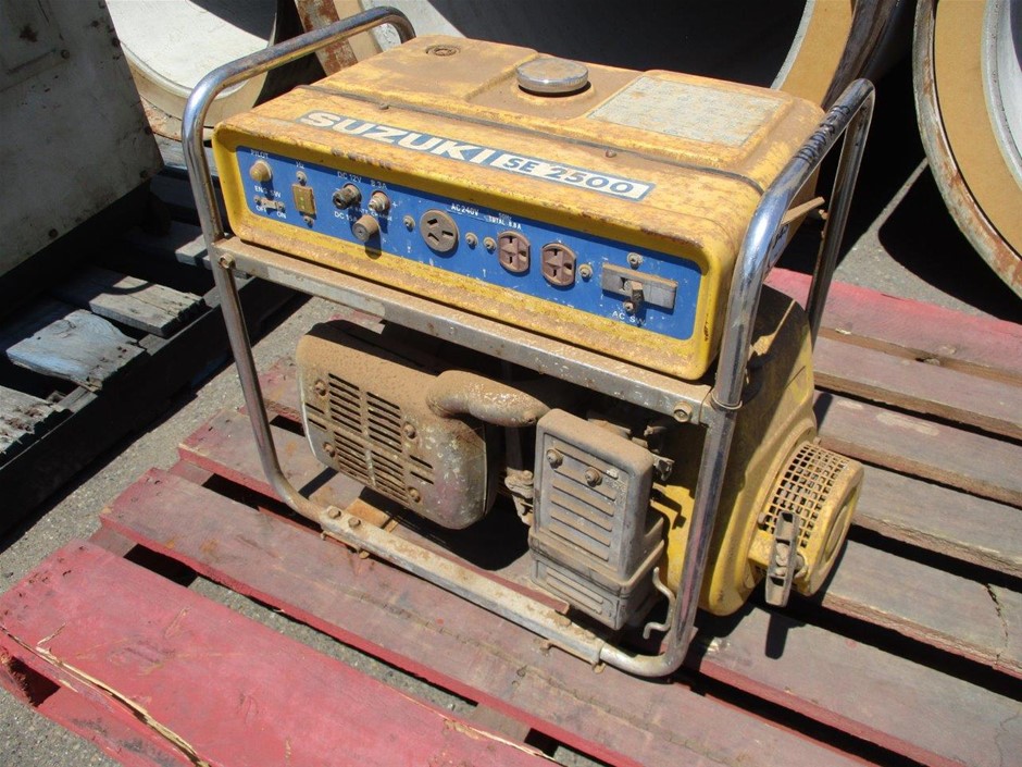 Suzuki Generator Auction (00347021605) Grays Australia