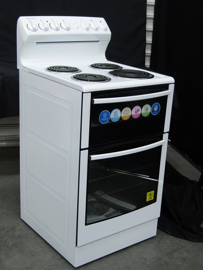 Westinghouse WLE525WA 54cm Freestanding Electric Oven/Stove Auction
