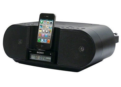 Sony ZSS3IP CD Boombox for iPhone and iP