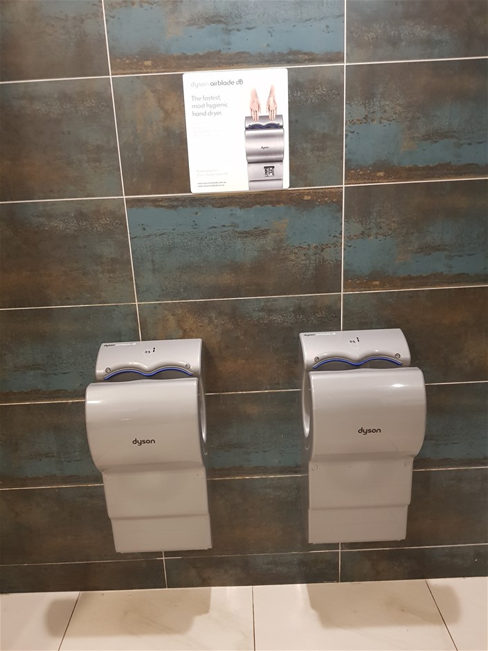 Dyson AB14 Airblade hand dryers c/with instruction manuals Hard Wired