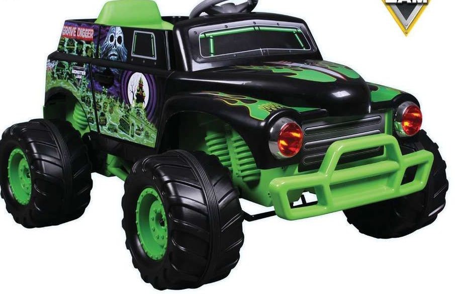 12V Monster Jam Replica Grave Digger Ride On Auction (0047-1307483 ...