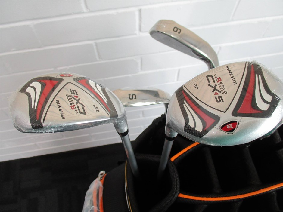 Set of 11 Retco Lefthand Cx5 Golf Clubs Auction (00027021917) Grays Australia
