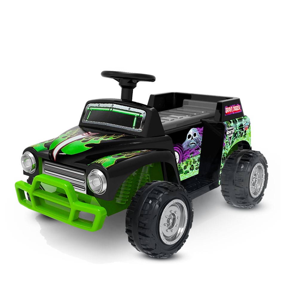 Kids Ride-On Car Licensed Monster Jam Gr