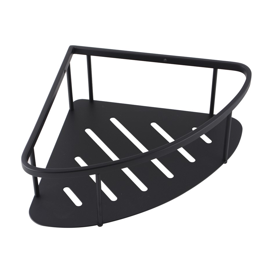 matte black shower caddy Grays