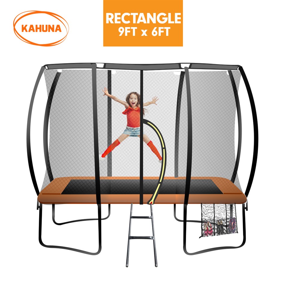 Kahuna Trampoline 6 ft x 9 ft Rectangula