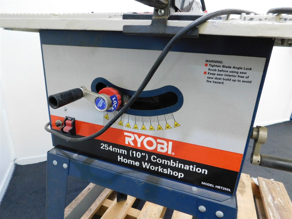 Qty 1 x Ryobi HBT255L Home Table Saw Auction (01007022139