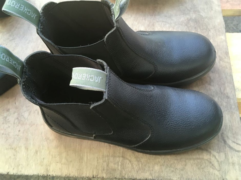 pair of steel cap work boots “Jackaroo” brand Auction (0160-5036652 ...