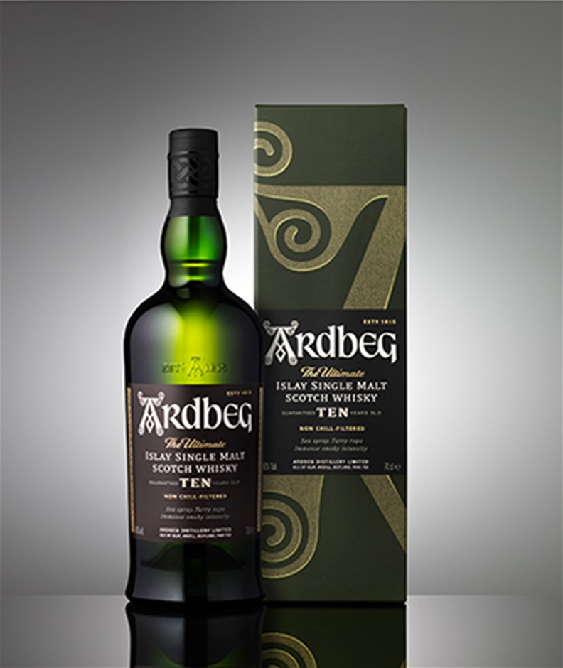 Ardbeg 10 YO Single Malt Scotch Whisky (