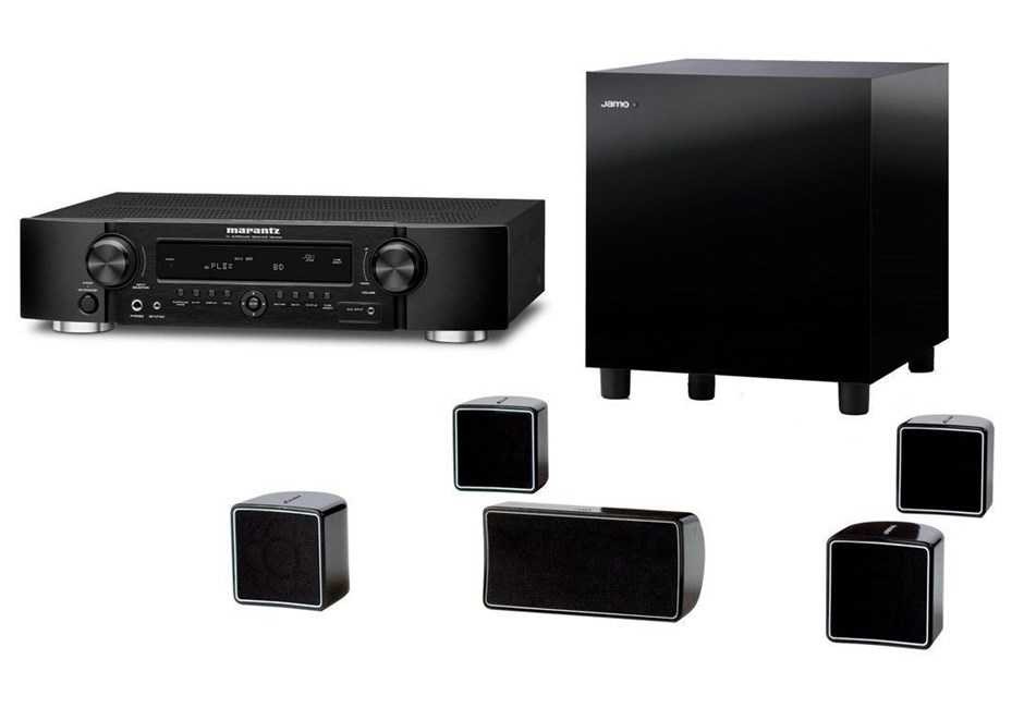 Marantz NR1402 AV Receiver & Jamo A102HC