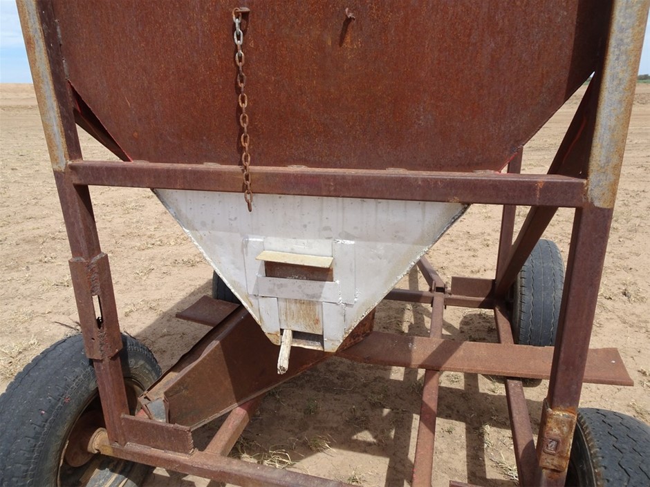 Mobile Sheep Feeder Or Hopper Auction (00907022198) Grays Australia
