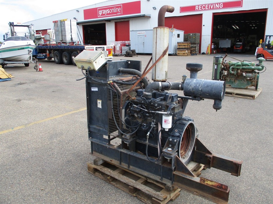 Cummins 4 Cylinder Stationary Diesel Engine Auction (00457022495) Grays Australia