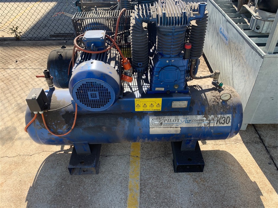 K30 Pilot Air Compressor Industrial Auction (00695036542) Grays Australia