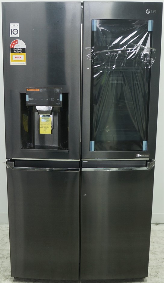 LG GFV910MBSL 910L French Door Fridge Auction Australia