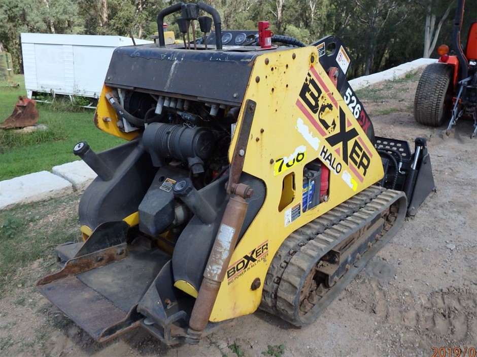 Boxer 526DX Rubber tracked mini loader Auction (00025037728) Grays