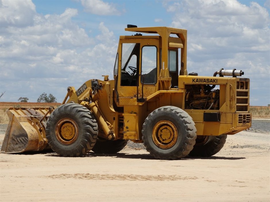 Front End Loader, Kawasaki Auction (0006-5037793) | Grays Australia