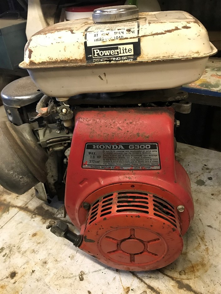 Honda G300 Petrol engine with reduction gearbox Auction (02785036655