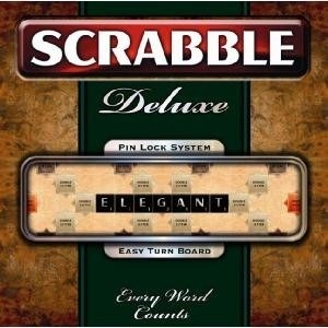 Scrabble Deluxe (rotating turntable)