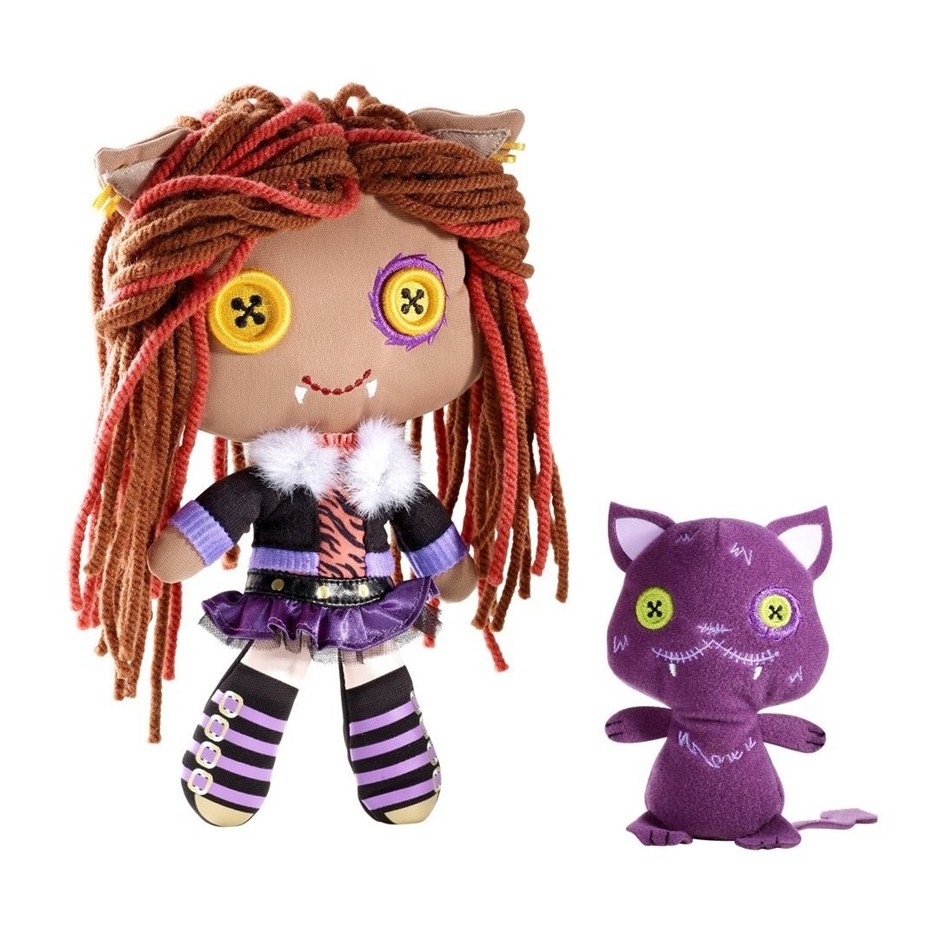 Monster High Friends Plush Doll - Clawde