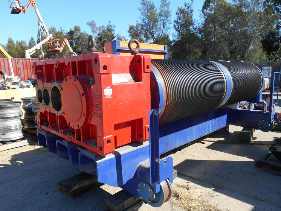 Eilbeck Cranes Double Girder Overhead Travelling Crane Crab Assembly