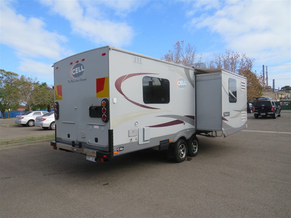2014 Cell Viewfinder Tandem Axle Sleep 2 Caravan 7.90 m (Plympton SA
