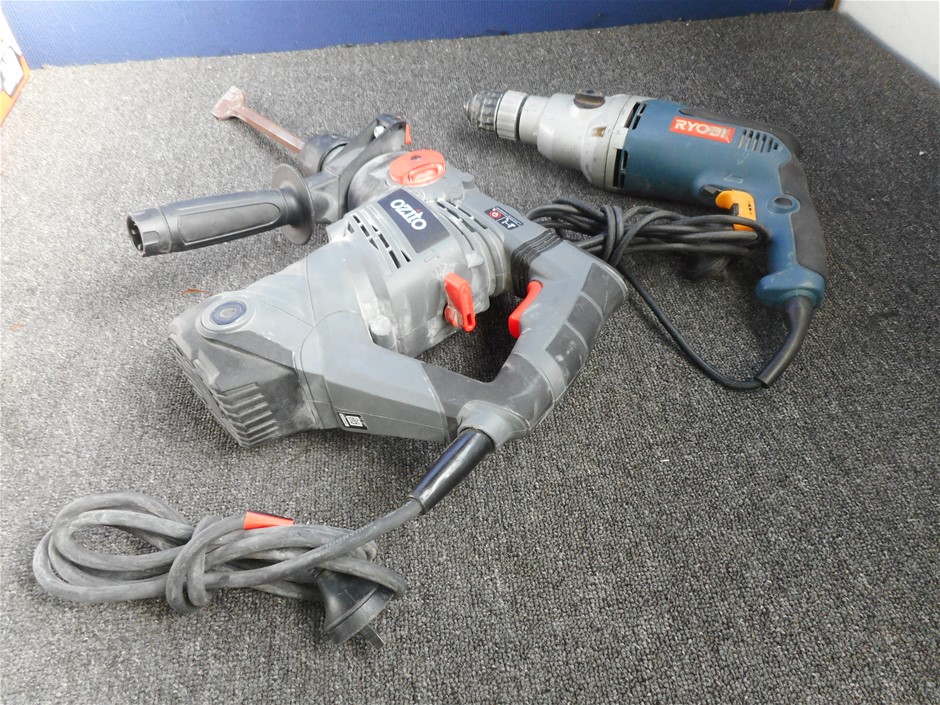 Ozito RHD 1600 1600W Rotary Hammer Drill Auction 0081 5038651 Grays