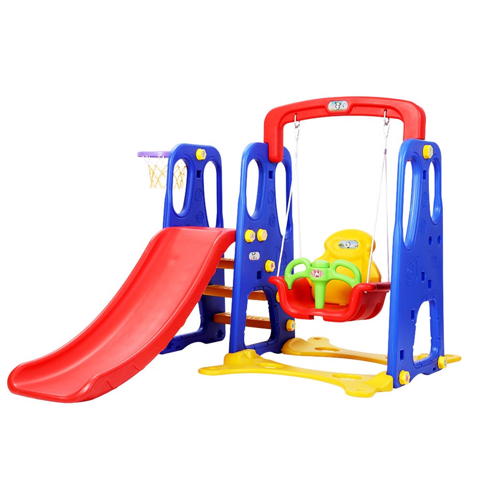 Keezi Kids Slide Swing Basketball Hoop P