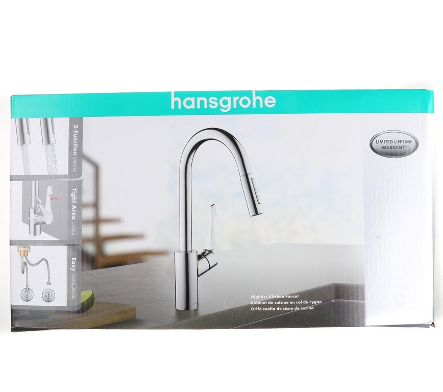 HANSGROHE Cento PullOut Spray Kitchen Mixer Tap, Chrome with Sold