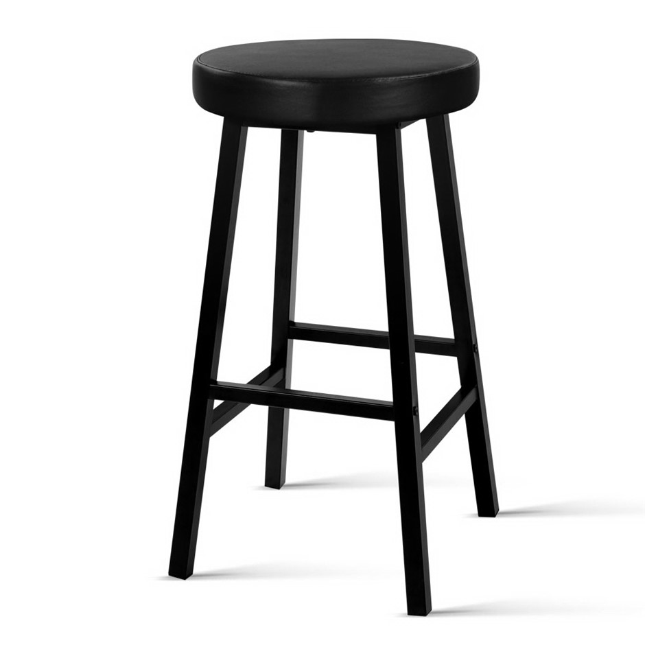 Artiss 2 x Vintage Kitchen Bar Stools In
