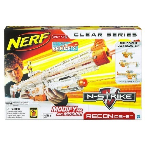 Nerf N-Strike Recon CS-6 Clear Series