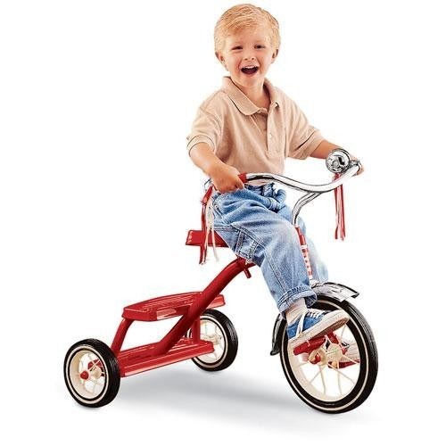 Radio Flyer Classic Red Dual Deck Tricyc