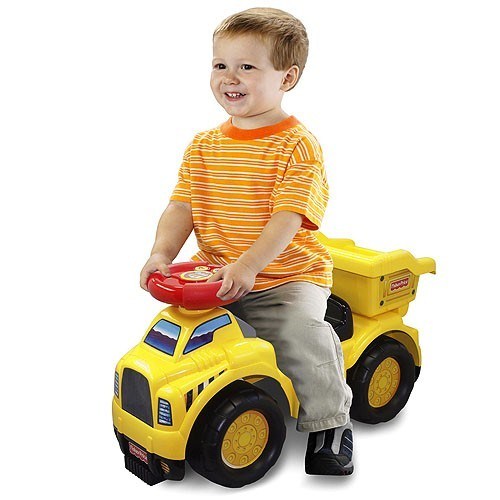 Buy Fisher Price Big Action Dump Truck Ride On | Grays Australia