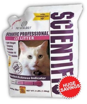 Scientific Professional Cat Litter 1.36k