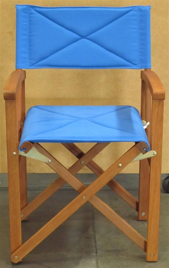 Freedom Furniture Jetty Directors Chair Blue Auction (00272058728