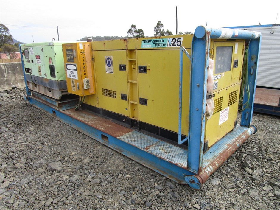 2 x Skid Mounted Generators Auction (0013-7024405) | Grays Australia