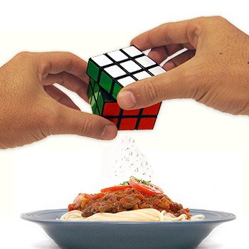 Rubiks Salt & Pepper Mills - Salt