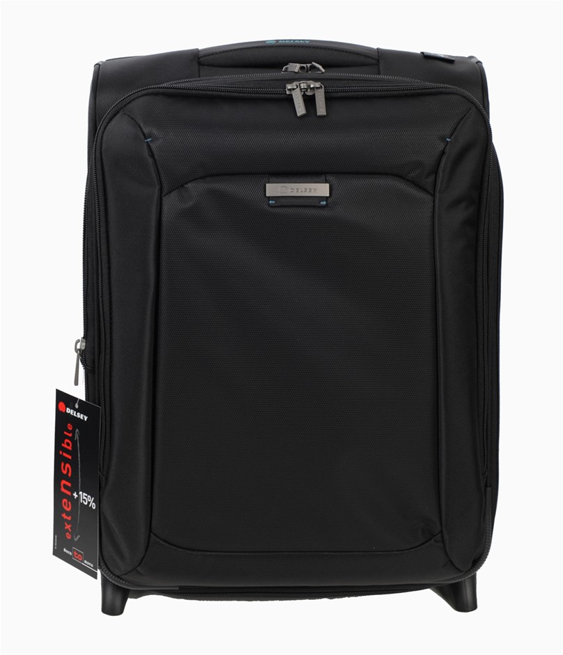 Delsey Quarks 52cm Expandable Cabin Suit