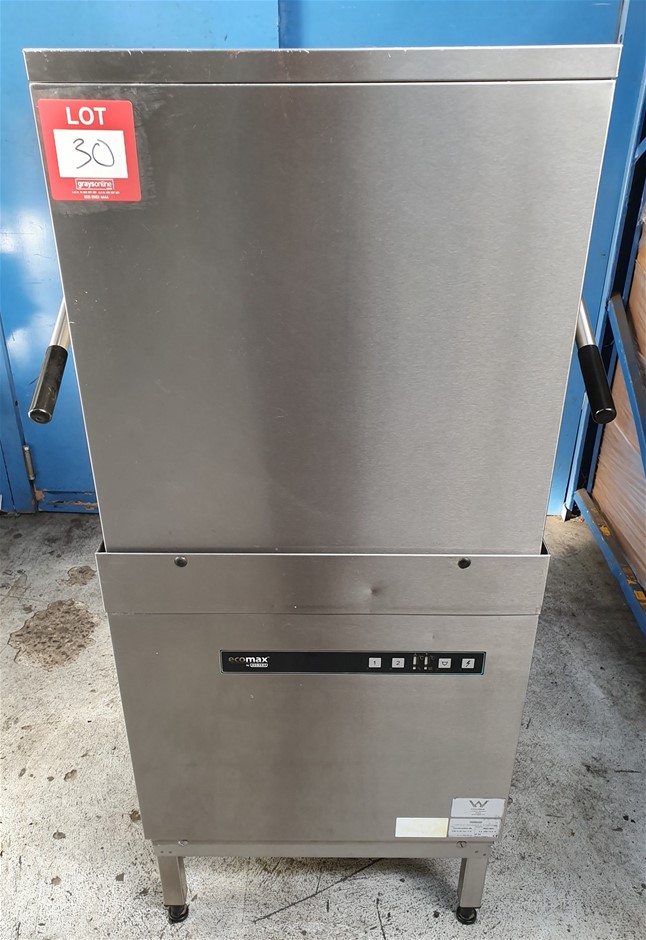 Hobart 60290 Passthrough dishwasher500x500 racks, 3 wash