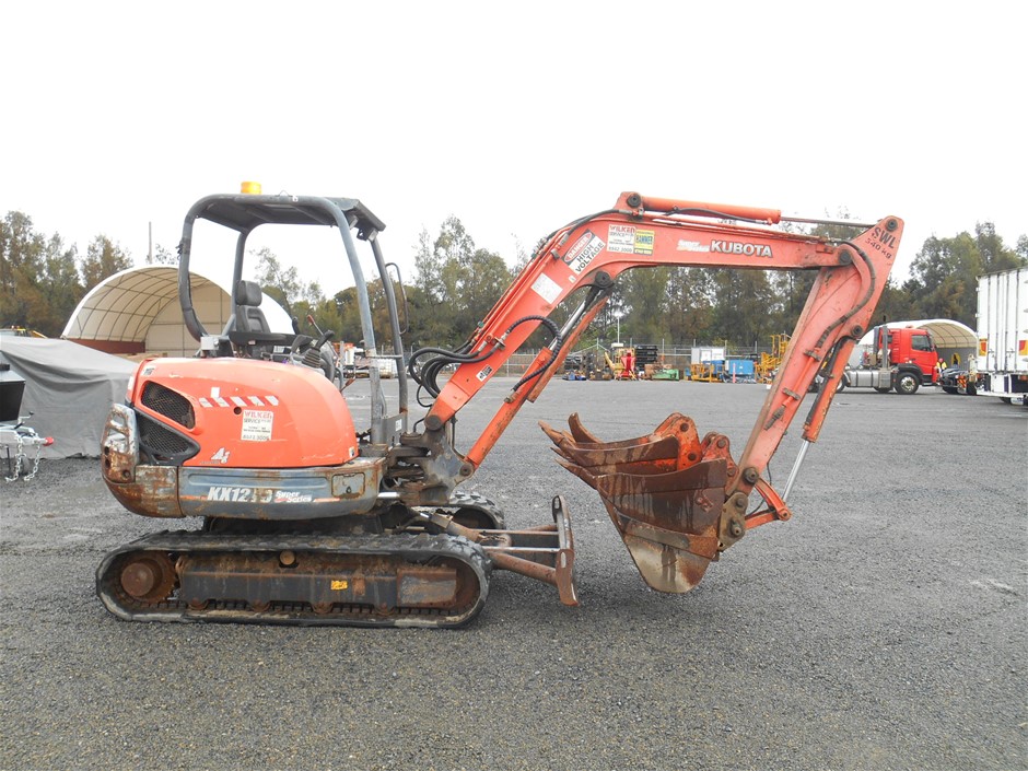 Kubota KX 1213 Super Series Mini Excavator Auction (000110020660