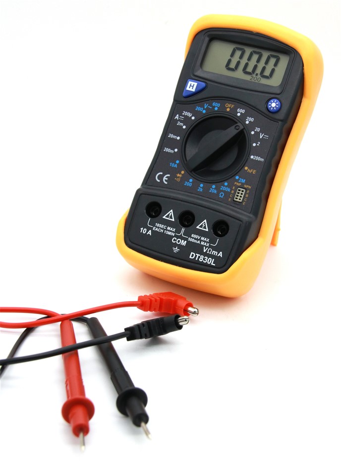 DT830L LCD Electricians Digital Multimeter Auction (0005-2179925 ...