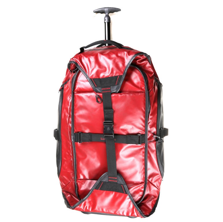 SAMSONITE Heavy Duty Duffle Bag 70cm, PVC Fabric, Red with Black, Side