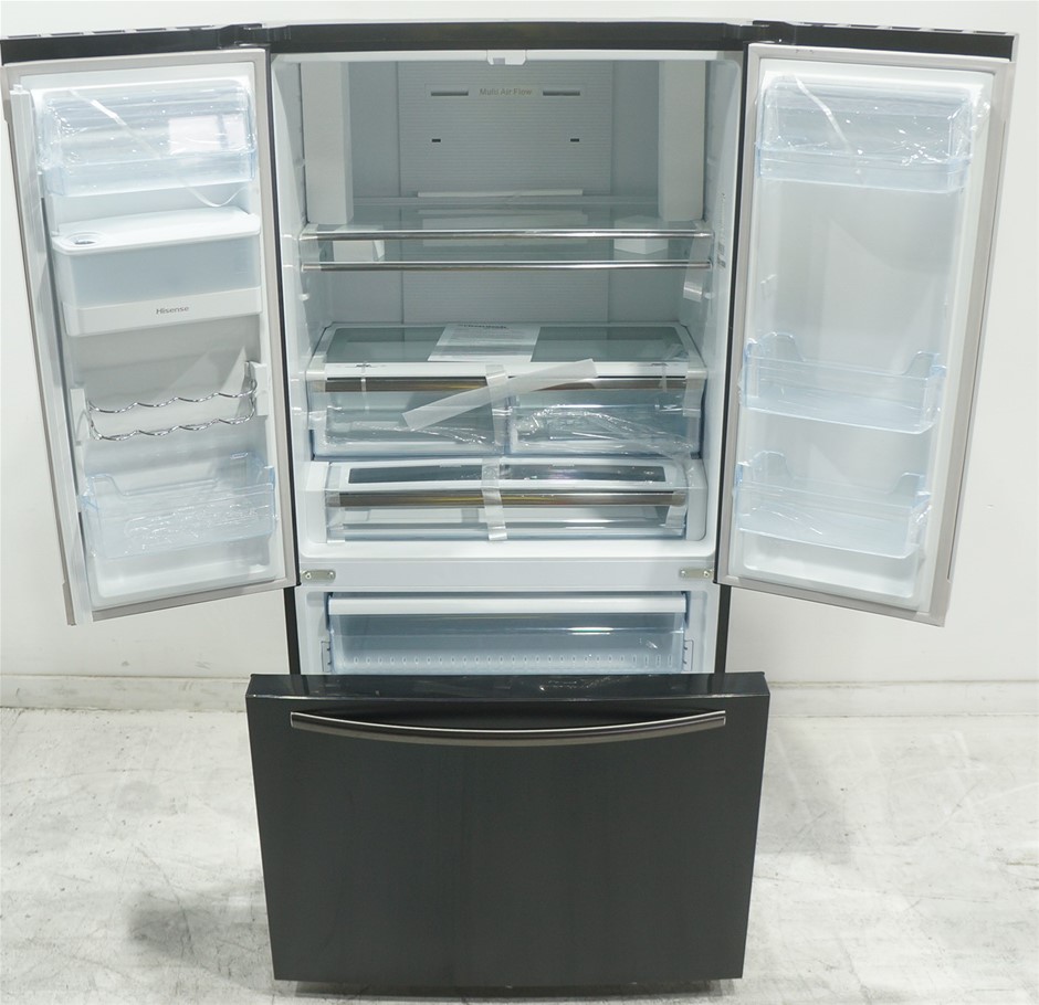 Hisense Hr6fdff630b 630l French Door Fridge Auction Graysonline Australia