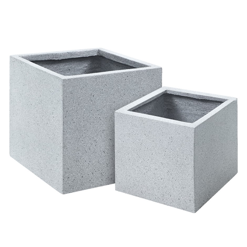 Gardeon 2X Plant Pots Stone Large Garden